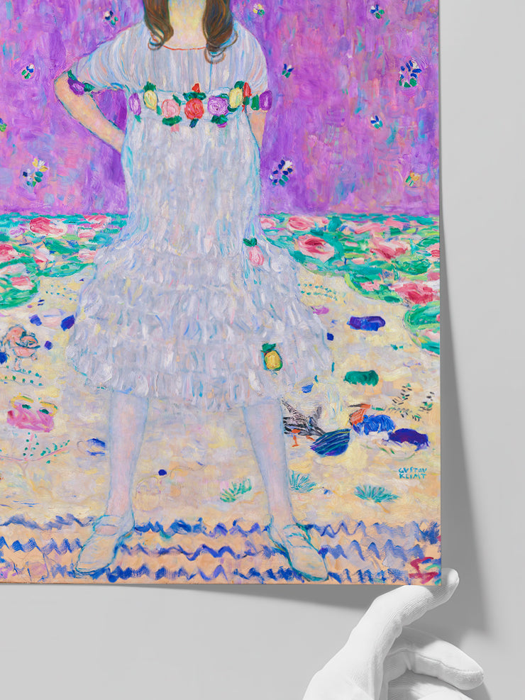 Gustav Klimt Mada Primavesi - Art Print