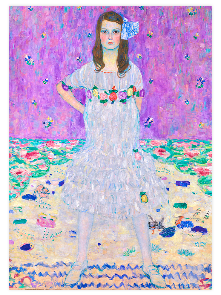 Gustav Klimt Mada Primavesi - Art Print