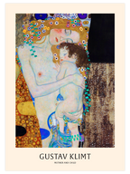 Gustav Klimt Mother and Child - Art Print