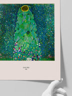 Gustav Klimt The Sunflower - Art Print