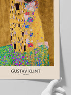 Gustav Klimt The Kiss N2 - Art Print