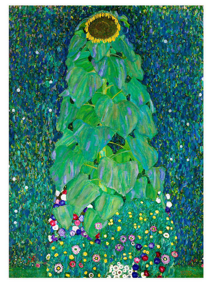 Gustav Klimt The Sunflower - Art Print Ürün ana görseli