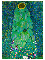 Gustav Klimt The Sunflower - Art Print