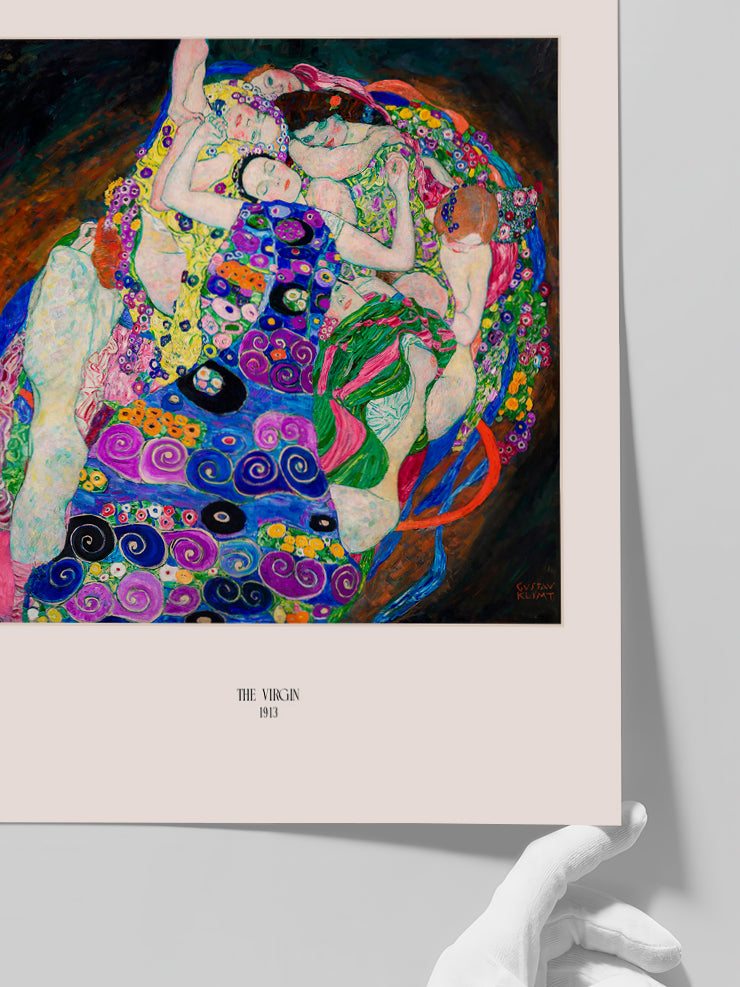 Gustav Klimt The Virgin - Art Print