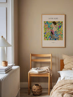 Gustav Klimt Woman With Fan - Art Print