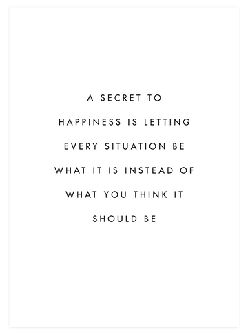 Secret to Happiness Poster Seti