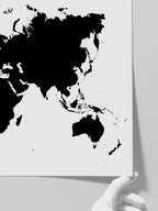 Dünya Haritası N3 - Art Print