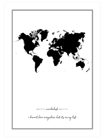 Wanderlust Poster Seti