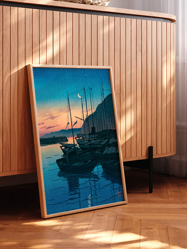 Kawase Morning at Beppu - Art Print