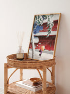 Hasui Kawase The Zojoji Temple - Art Print