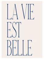 La Vie est Belle Poster Seti