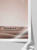 Çölde - Art Print
