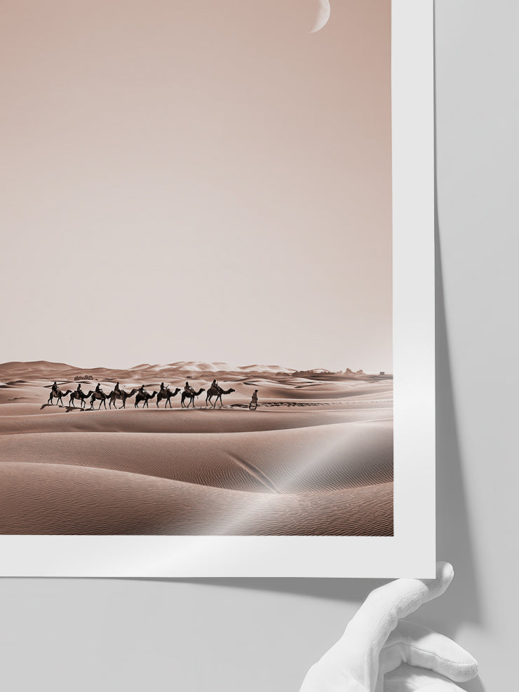 Çölde - Art Print  Poster