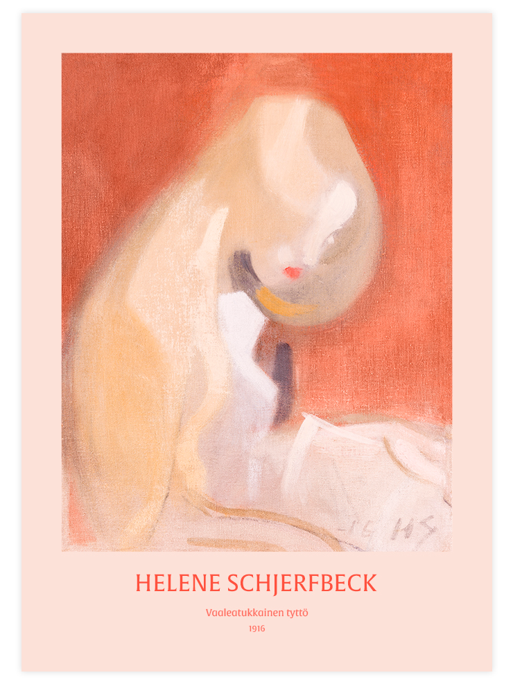 Helene Schjerfbeck Girls - Poster Seti Duo