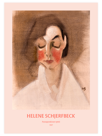 Helene Schjerfbeck Girls - Poster Seti Duo