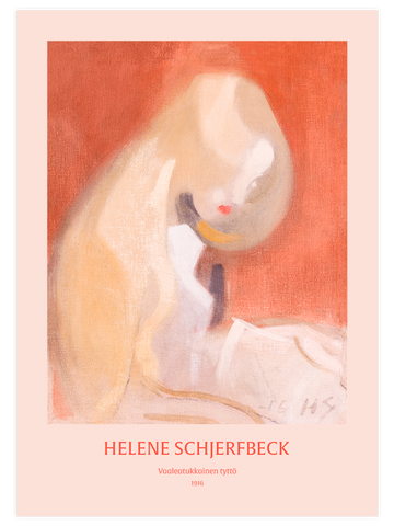 Helene Schjerfbeck Girls - Poster Seti Duo