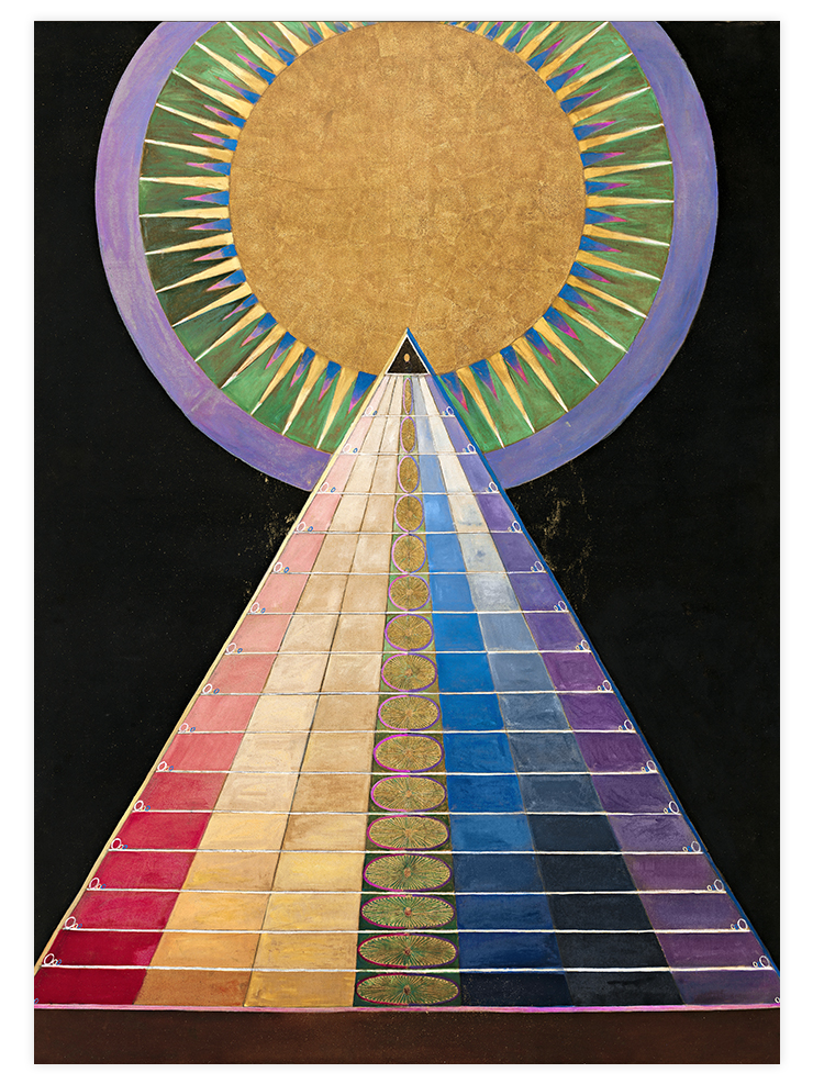 Hilma Af Klint Kuğu - Poster Seti Duo