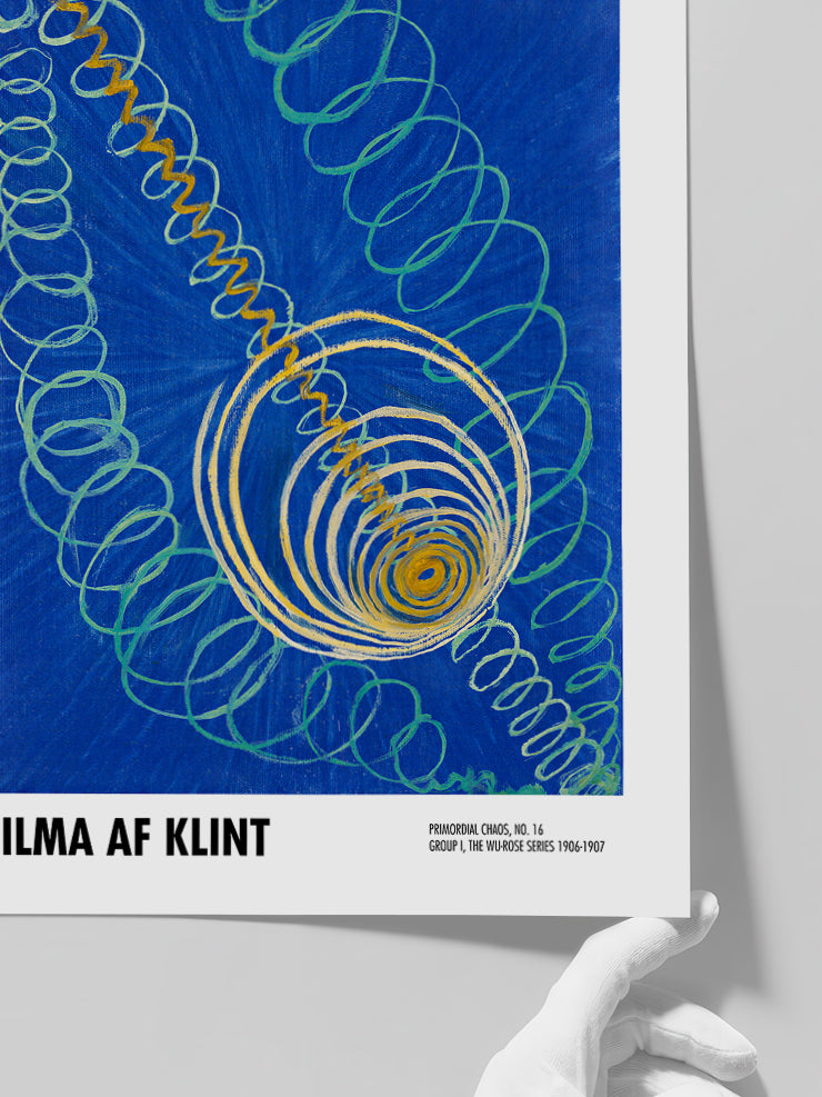Hilma Af Klint Primordial Chaos No.16 - Art Print  Poster