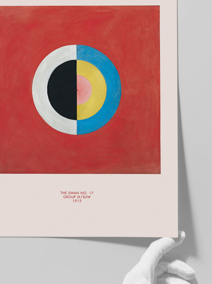 Hilma Af Klint The Swan No. 17 - Art Print  Poster