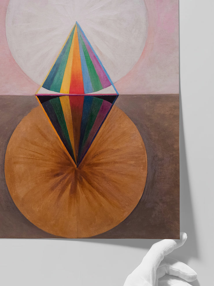 Hilma Af Klint The Swan No.12 - Art Print  Poster