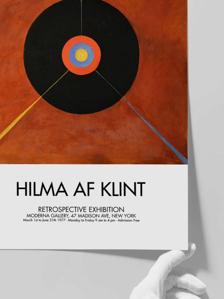 Hilma Af Klint Afiş N3 - Art Print  Poster