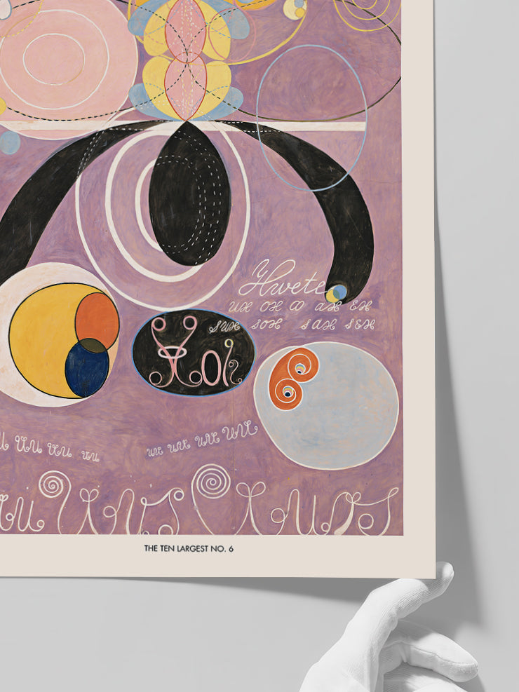 Hilma Af Klint The Ten Largest No6 - Art Print  Poster