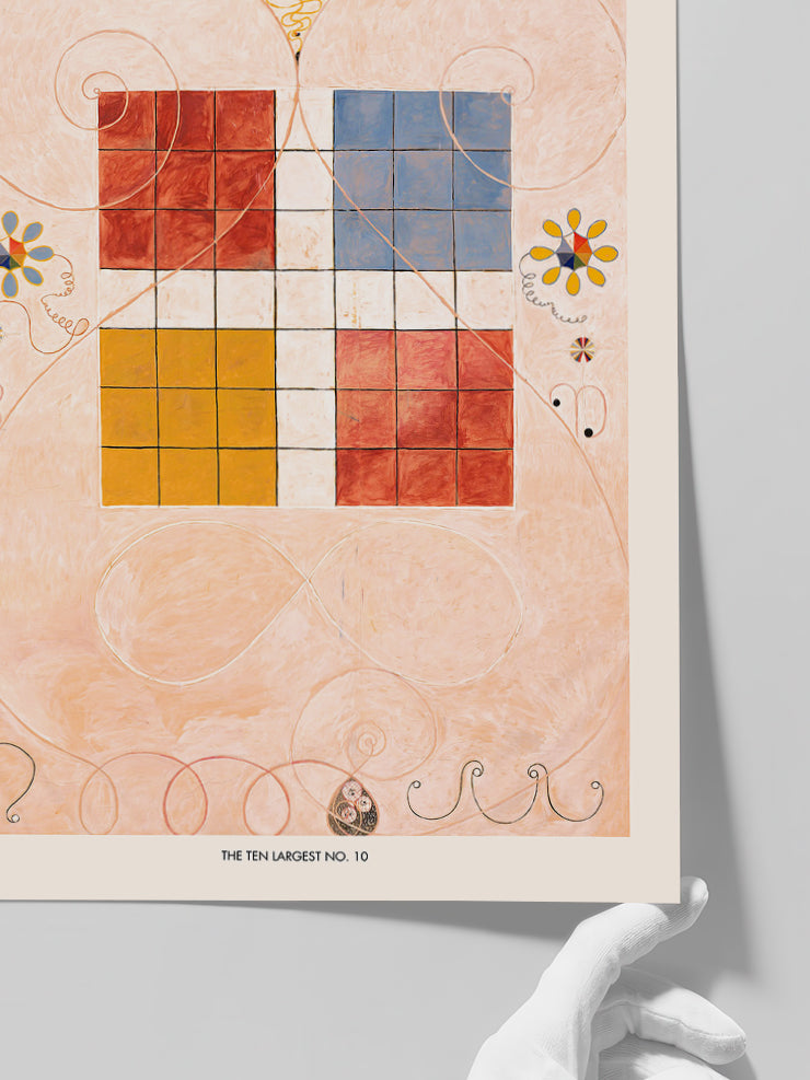 Hilma Af Klint The Ten Largest N10 - Art Print