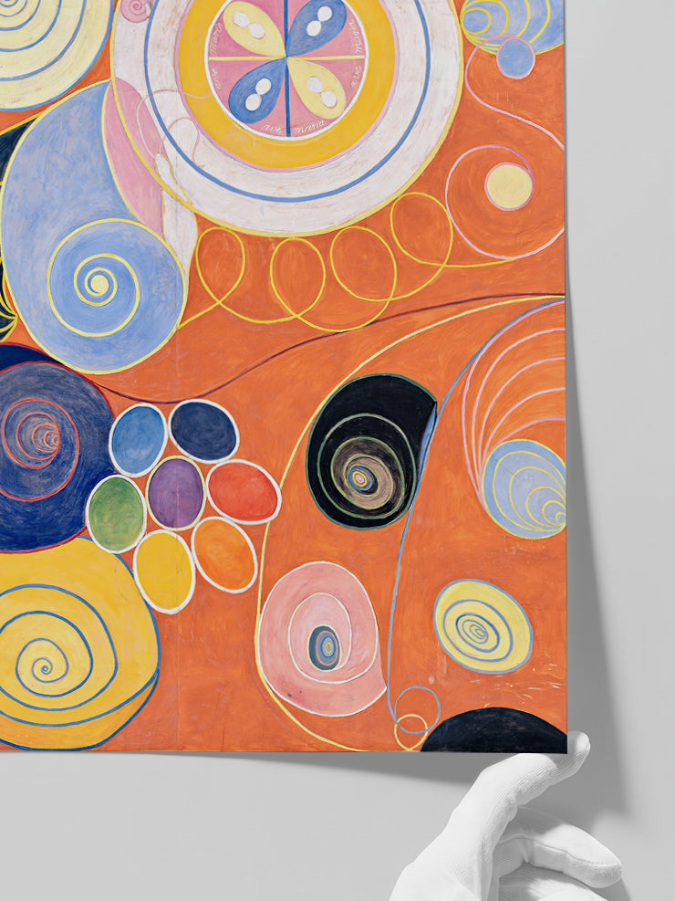 Hilma Af Klint The Ten Largest No.3 - Art Print  Poster