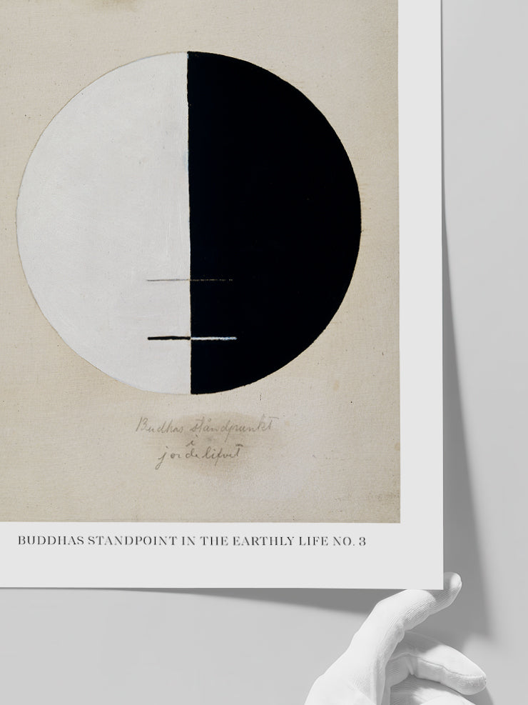 Hilma Af Klint Buddhas Standpoint in the Earthly Life No.3 - Art Print  Poster
