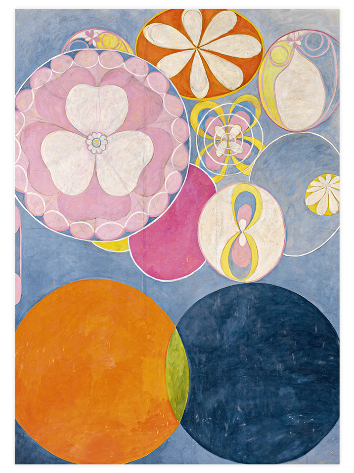 Hilma Af Klint The Ten Largest No.2 & 3 - Poster Seti Duo  Poster