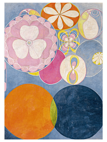 Hilma Af Klint The Ten Largest No.1 & 2 - Poster Seti Duo