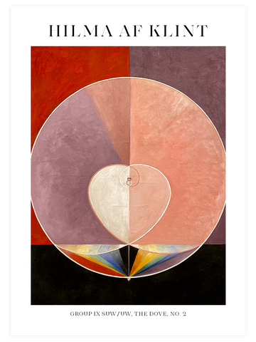 Hilma Af Klint Dove - Poster Seti Duo
