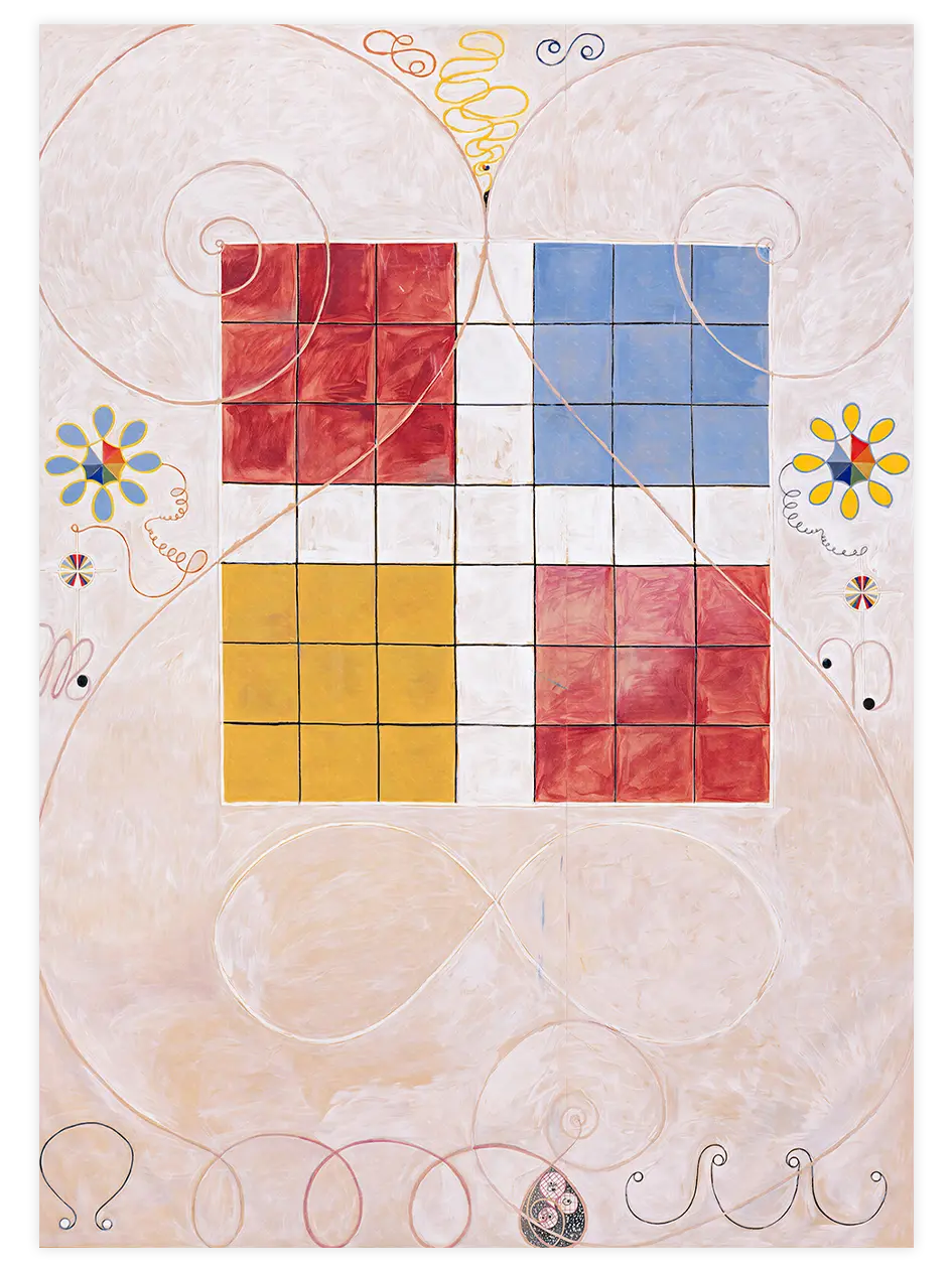 Hilma Af Klint The Ten Largest N10 - Art Print