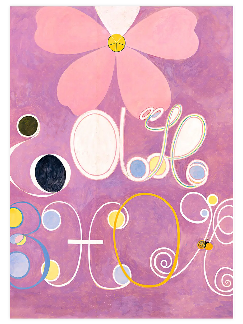 Hilma Af Klint The Ten Largest No5 - Art Print