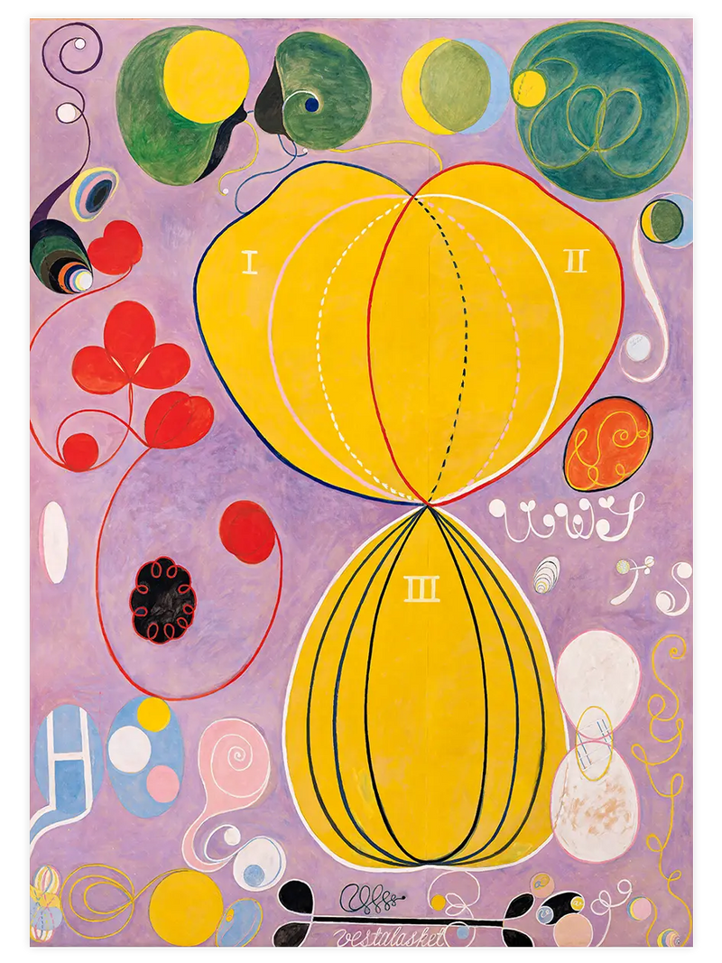 Hilma Af Klint The Ten Largest No7 - Art Print