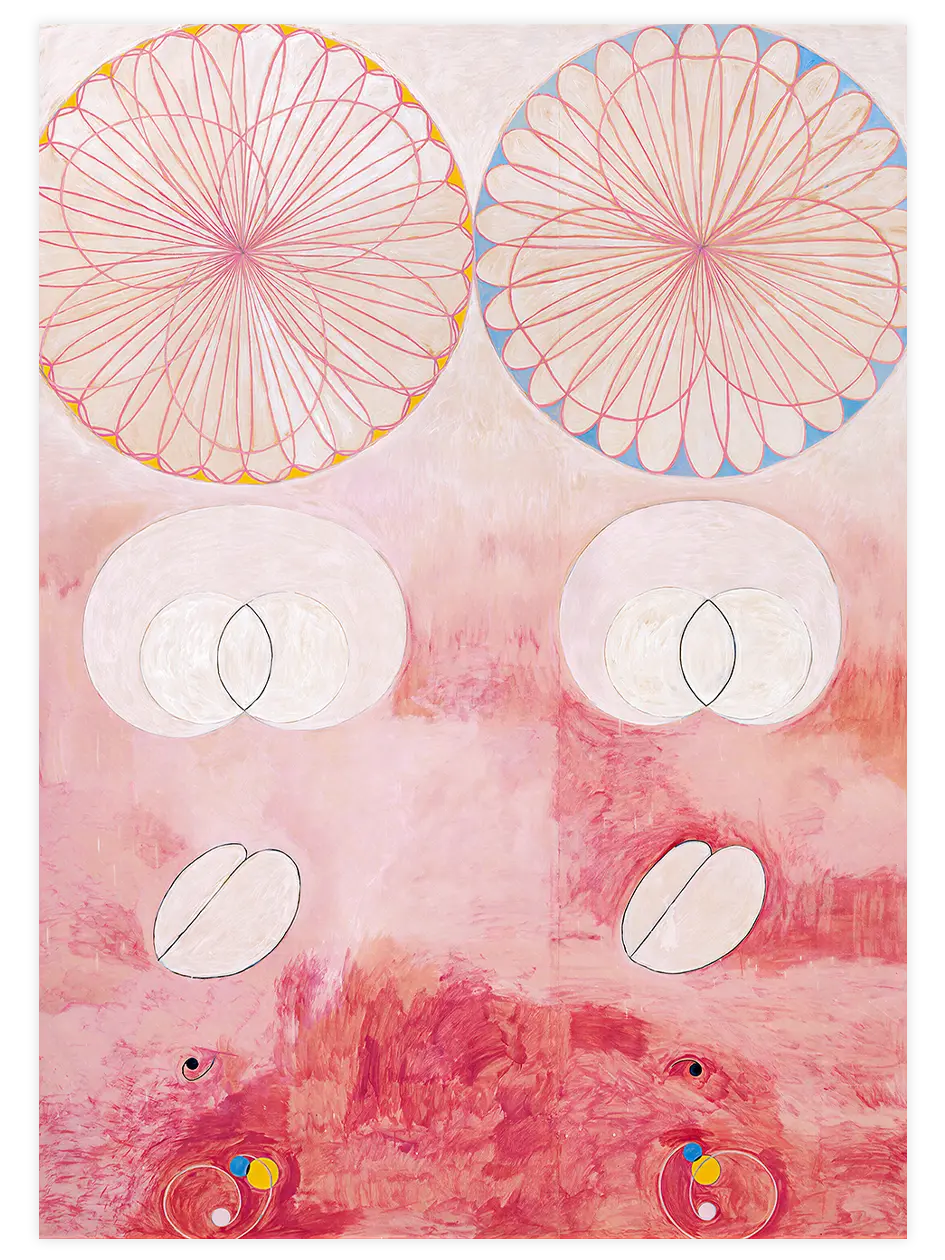 Hilma Af Klint The Ten Largest No9 - Art Print