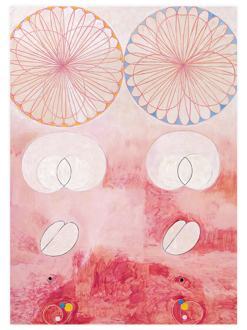 Hilma Af Klint The Ten Largest No9 - Art Print