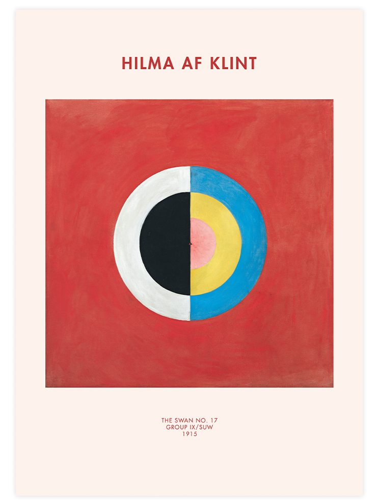 Hilma Af Klint The Swan No. 17 - Art Print Ürün ana görseli