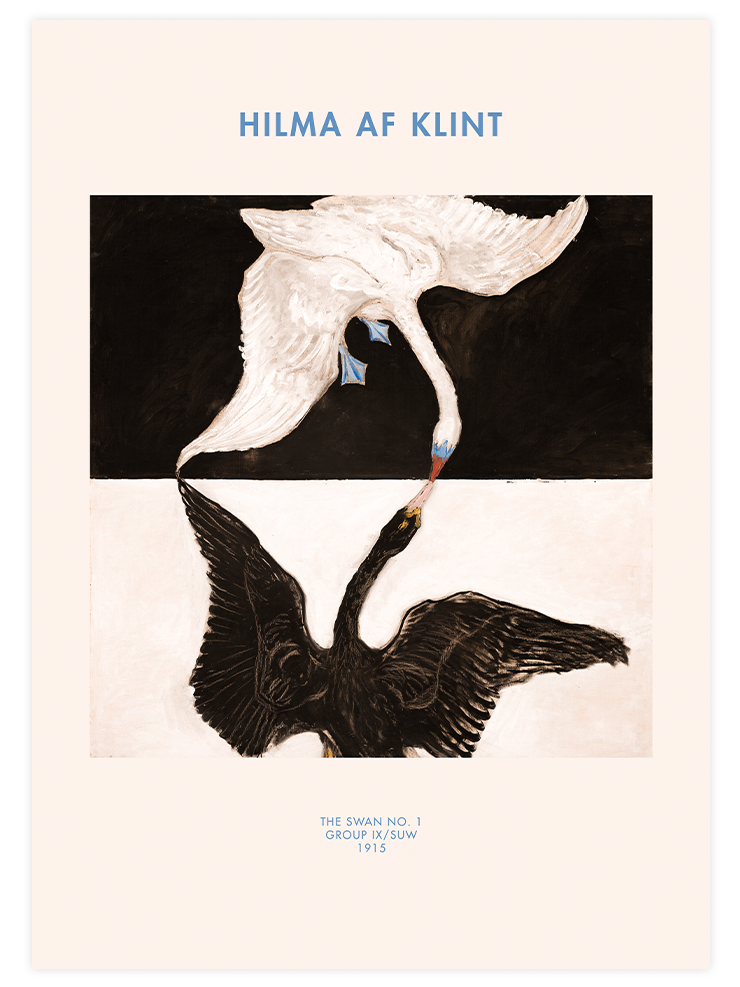 Hilma Af Klint The Swan No.1 - Art Print
