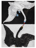 Hilma af Klint The Swan No.1 - Art Print