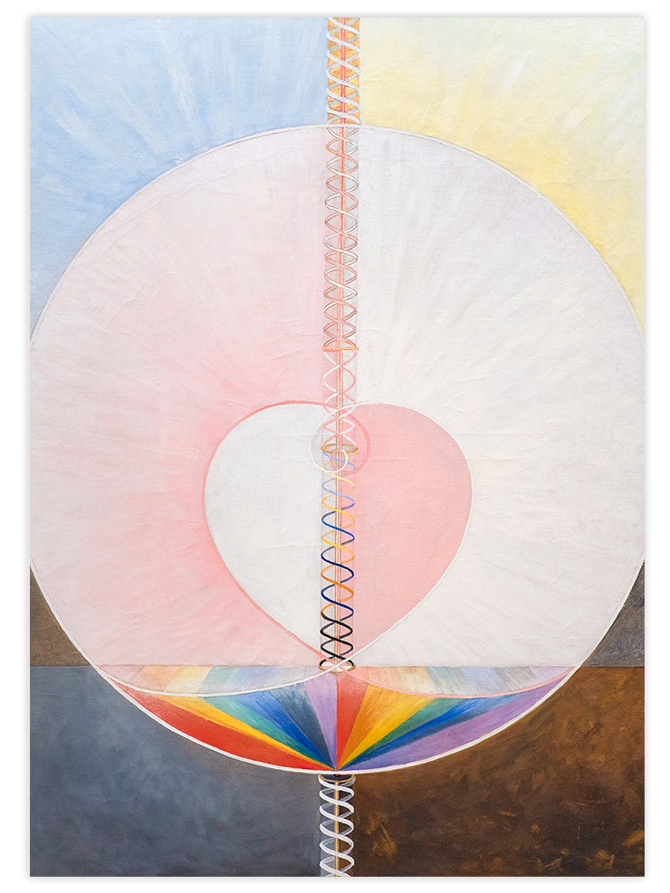 Hilma Af Klint Dove No.1 - Art Print Ürün ana görseli