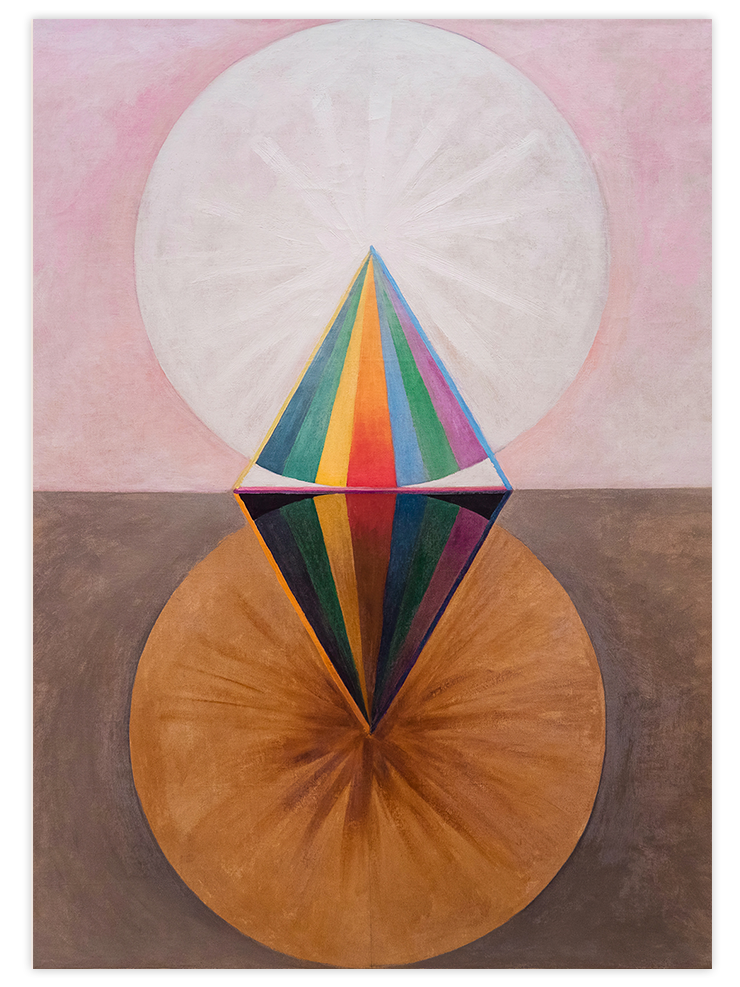 Hilma Af Klint The Swan No.12 - Art Print Ürün ana görseli