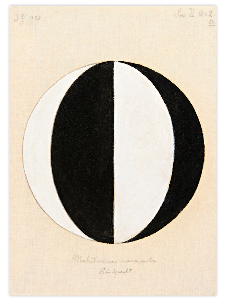 Hilma Af Klint The Current Standpoint of the Mahatmas - Art Print