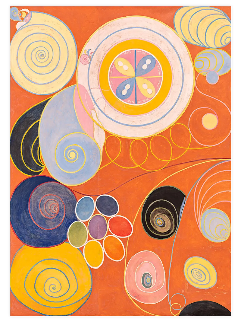 Hilma Af Klint The Ten Largest No.3 - Art Print