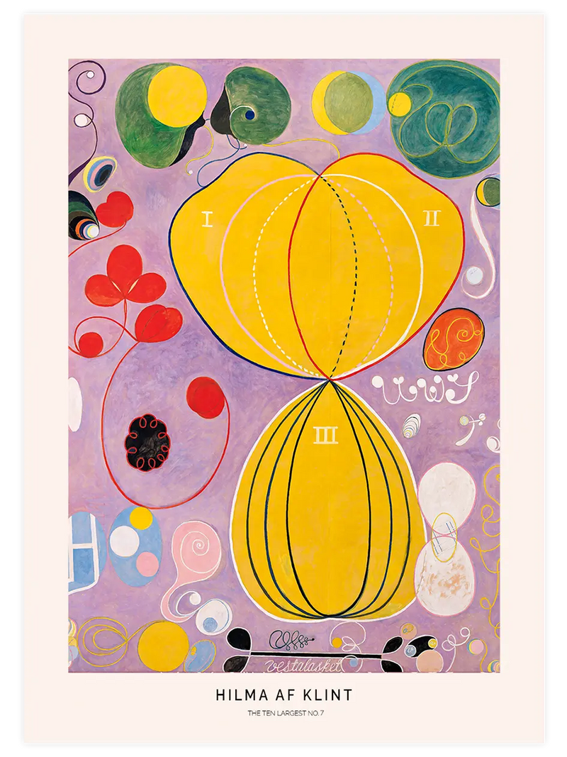 Hilma Af Klint The Ten Largest No7 - Art Print
