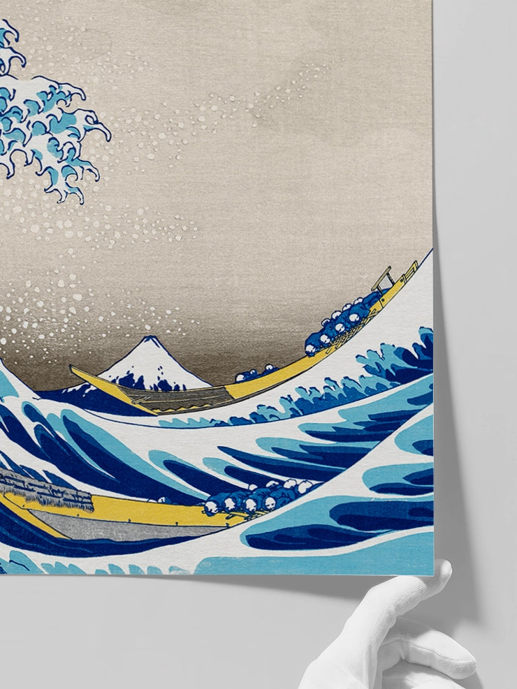 Hokusai The Great Wave - Art Print  Poster
