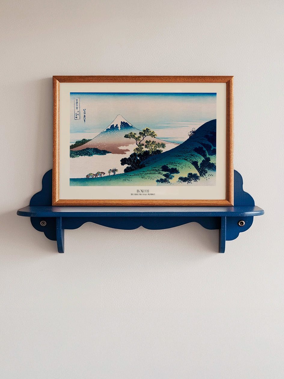 Hokusai, The Inume Pass in Kai Province - Art Print Ürün ikincil görseli