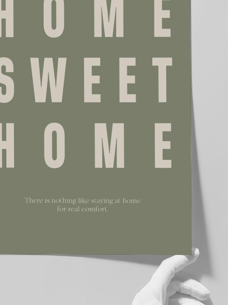 Home Sweet Home - Art Print  Poster