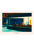 Edward Hopper Nighthawks - Art Print