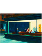 Edward Hopper Nighthawks - Art Print